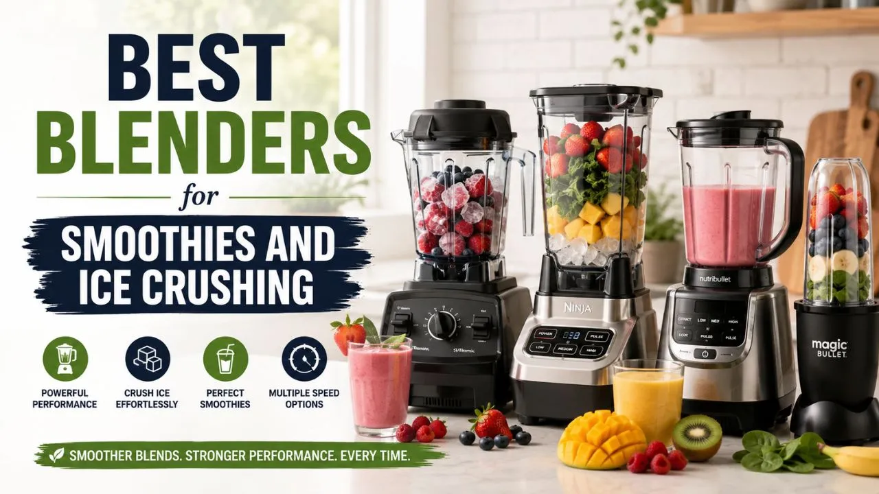 Best Blenders for Smoothies and Ice Crushing