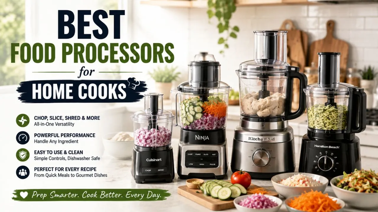 Best Food Processors for Home Cooks