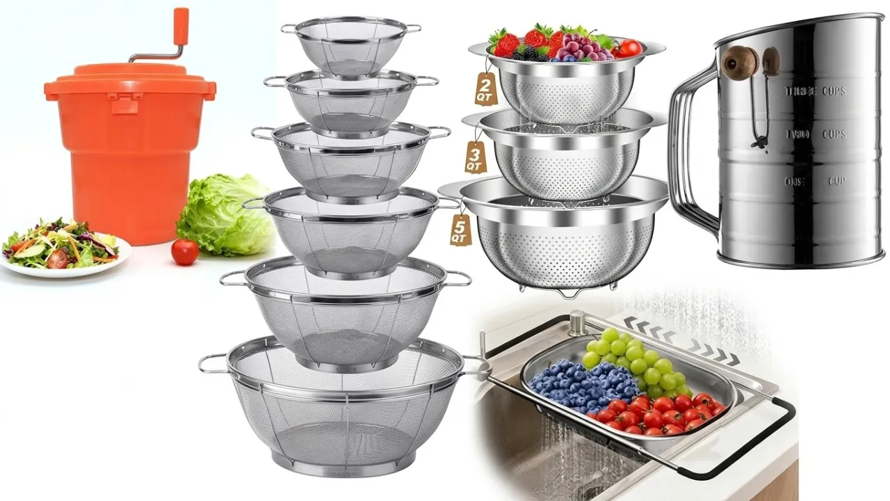 Strainers